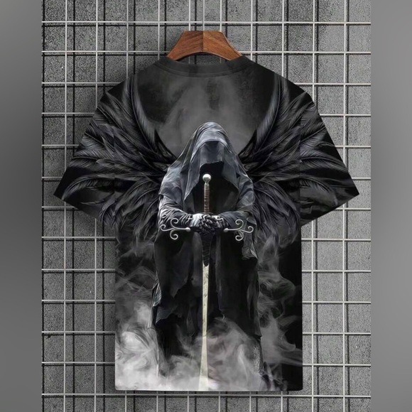 Other - Black Graphic Men's Shirt